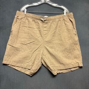 Old Navy Men’s Jogger Shorts Size XL Linen Blend Beachy Skater Resort Summer